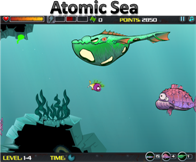Atomic Sea - Action Games. BeFrOG.net - Only The Best Free Online Games!