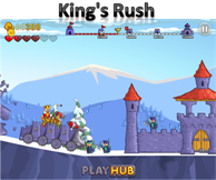 King's Rush - Action Games. BeFrOG.net - Only The Best Free Online Games!