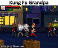 Kung Fu Grandpa - Action Games. BeFrOG.net - Only The Best Free Online Games!