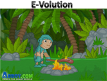 E-Volution - Adventure Games. BeFrOG.net - Only The Best Free Online Games!