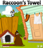 Raccoon's Towel - Adventure Games. BeFrOG.net - Only The Best Free Online Games!