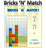 Bricks 'n' Match - Board and Card Games. BeFrOG.net - Only The Best Free Online Games!