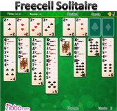 Freecell Solitaire - Board and Card Games. BeFrOG.net - Only The Best Free Online Games!
