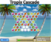 Tropix Cascade - Board and Card Games. BeFrOG.net - Only The Best Free Online Games!