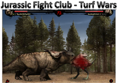 Jurassic Fight Club: Turf Wars - Fighting Games. BeFrOG.net - Only The Best Free Online Games!