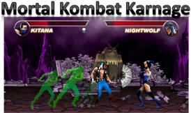 Mortal Kombat Karnage - Fighting Games. BeFrOG.net - Only The Best Free Online Games!