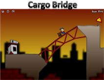 Cargo Bridge - Puzzle Games. BeFrOG.net - Only The Best Free Online Games!