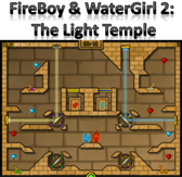 FireBoy & WaterGir 2: The Light Temple - Puzzle Games. BeFrOG.net - Only The Best Free Online Games!