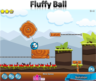 Fluffy Ball - Puzzle Games. BeFrOG.net - Only The Best Free Online Games!