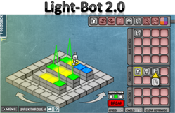 Light-Bot 2.0 - Puzzle Games. BeFrOG.net - Only The Best Free Online Games!