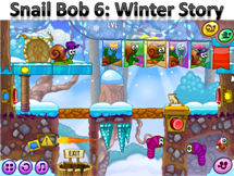 Snail Bob 6: Winter Stroy - Puzzle Games. BeFrOG.net - Only The Best Free Online Games!