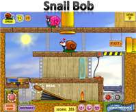 Snail Bob - Puzzle Games. BeFrOG.net - Only The Best Free Online Games!