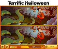 Terrific Halloween - Puzzle Games. BeFrOG.net - Only The Best Free Online Games!