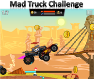 Mad Truck Challenge - Racing Games. BeFrOG.net - Only The Best Free Online Games!