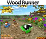 Wood Runner - Racing Games. BeFrOG.net - Only The Best Free Online Games!