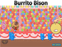 Burrito Bison - Skill Games. BeFrOG.net - Only The Best Free Online Games!