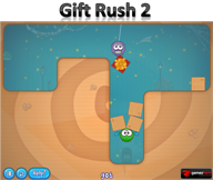 Gift Rush 2 - Skill Games. BeFrOG.net - Only The Best Free Online Games!