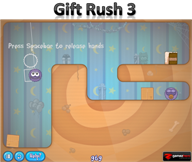 Gift Rush 3 - Skill Games. BeFrOG.net - Only The Best Free Online Games!