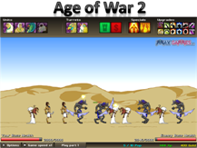 Age of War 2 - Strategy Games. BeFrOG.net - Only The Best Free Online Games!