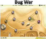 Bug War - Strategy Games. BeFrOG.net - Only The Best Free Online Games!