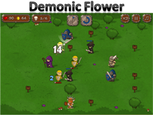 Demonic Flower - Strategy Games. BeFrOG.net - Only The Best Free Online Games!