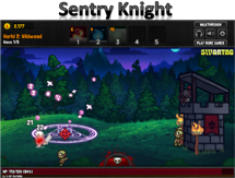 Sentry Knight - Strategy Games. BeFrOG.net - Only The Best Free Online Games!
